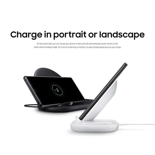 SAMSUNG WIRELESS CHARGER STAND DUO BLACK na Arena.pl