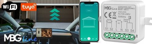 Sterownik Bramy Garażowej Moduł WIFI Bluetooth TUYA SMART + Czujnik na Arena.pl