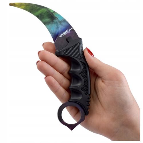 NÓŻ KARAMBIT TRENINGOWY TĘPY CS:GO COUNTER STRIKE na Arena.pl