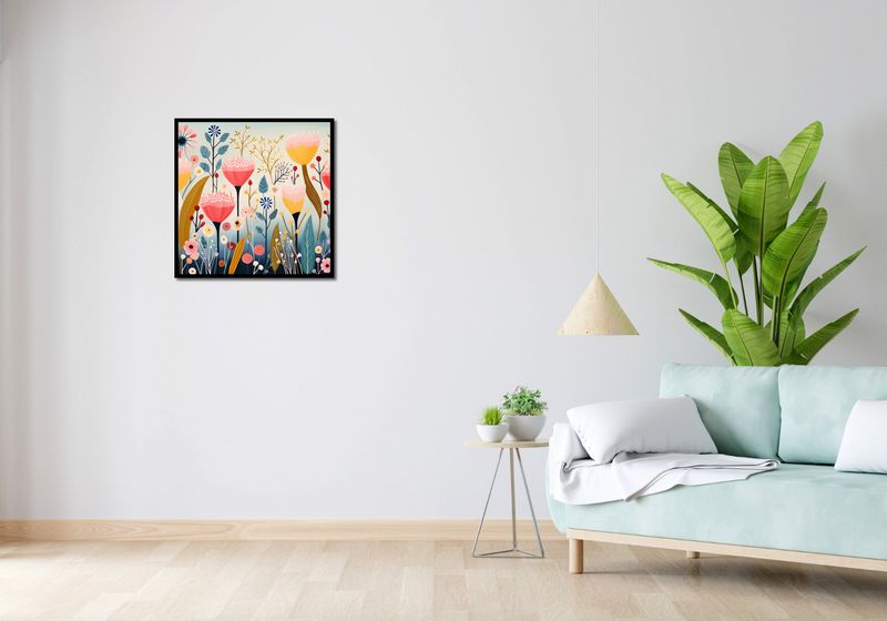Plakat 60x60cm Ogród Marzeń zdjęcie 4