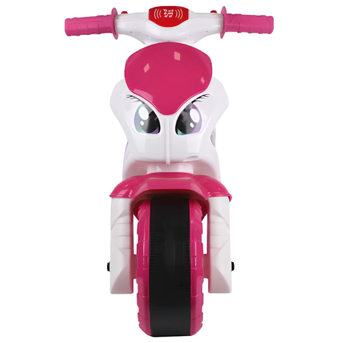 Motorek Rowerek Biegowy Z Dźwiękiem Biały Dla Dziewczynki Jeżdzik 6368 na Arena.pl