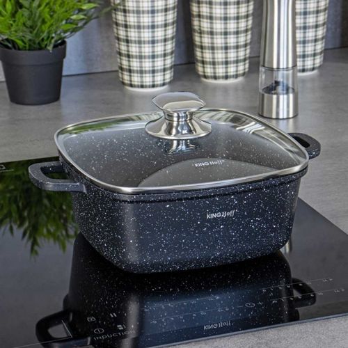 kinghoff garnek marmurowy 28cm kh-1605 6,5l na Arena.pl
