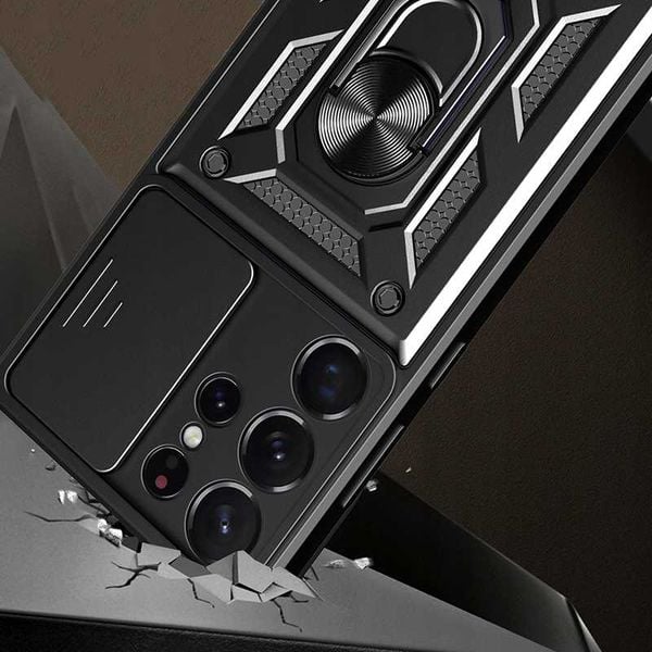 Spacecase Camring Galaxy S23 Ultra Black zdjęcie 2