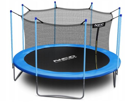 TRAMPOLINA OGRODOWA 374cm 12ft NEOSPORT model 2024 na Arena.pl