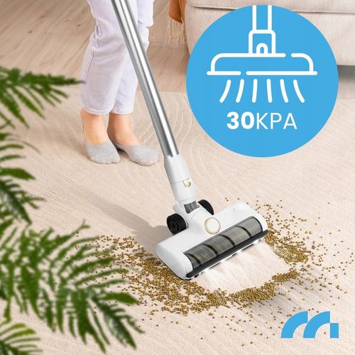 ODKURZACZ BEZPRZEWODOWY PIONOWY BEZWORKOWY ELEKTROSZCZOTKA LED 3W1 na Arena.pl