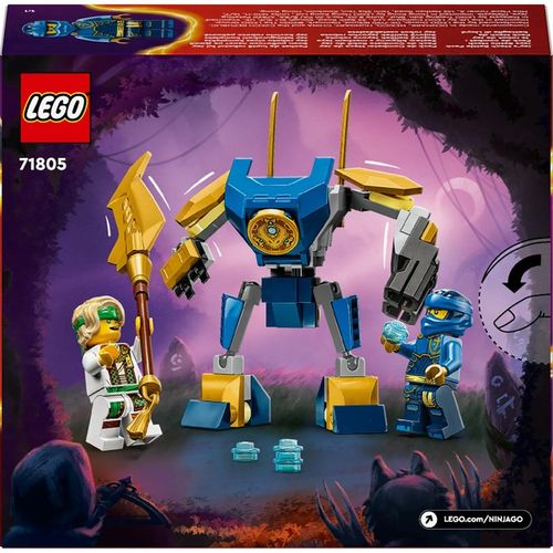 LEGO Ninjago Pakiet bojowy robota Jaya 71805 + Bitwa Kaia i Raptona 30650 na Arena.pl