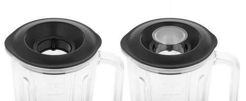 BLENDER KIELICHOWY SZKLANY do owoców i warzyw Kruszy Lód TRANSA 1600W na Arena.pl