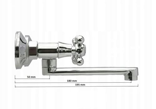 RETRO BATERIA UMYWALKOWA WYLEWKA 13 cm na Arena.pl