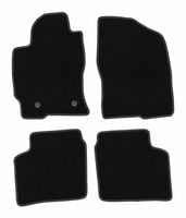Dywaniki welurowe BASIC do Toyota Prius II 2003-2010 czarne