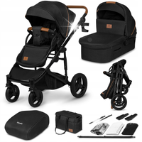Wózek Spacerówka 2w1 DUŻE KOŁA OFFROAD 27cm Lionelo Mari Tour Obrotowa