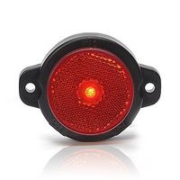 Lampa LED obrysowa tylna czerwona okrągła (652)