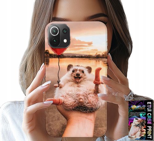 ETUI DO XIAOMI MI 11 LITE - Z NADRUKIEM SŁODKI JEŻYK PIGMEJSKI, CASE na Arena.pl