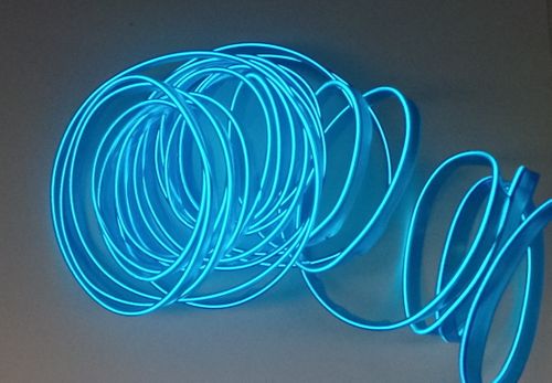 Światłowód EL WIRE Ambient Taśma LED 5m niebieski na Arena.pl