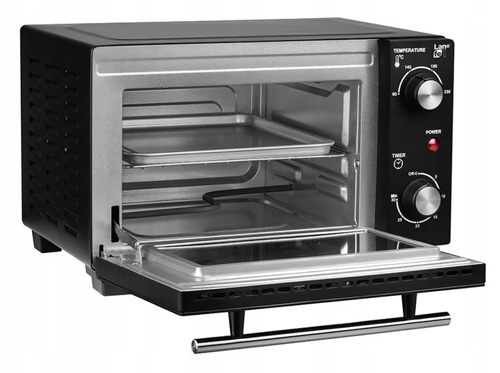 Piekarnik elektryczny Lafe 800W 10L Termostat zdjęcie 5