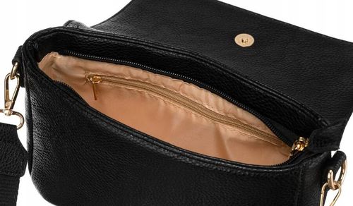 listonoszka damska ze skóry ekologicznej z dodatkową portmonetką - rovicky na Arena.pl