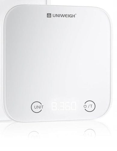 Waga kuchenna szklana UNIWEIGH UNI-EK012B 5KG PREMIUM LED na Arena.pl
