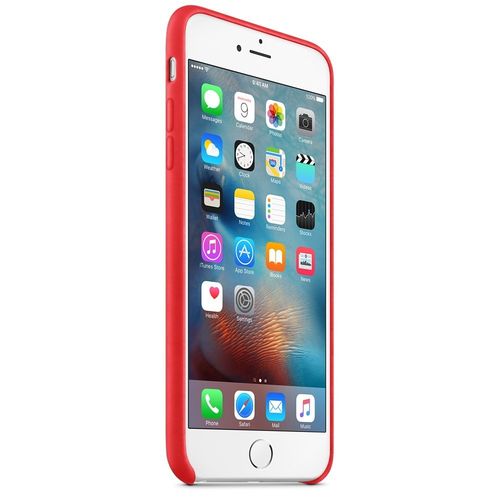 Apple Skórzane etui do iPhone'a 6s Plus czerwone na Arena.pl