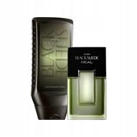 Avon - zestaw kosmetyków Black Suede Real (EDT 75ml + żel pod prysznic)
