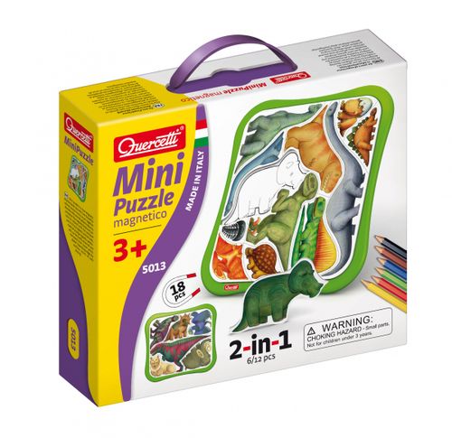 QUERCETTI 5013 PUZZLE MAG.MINI DINOZAURY na Arena.pl