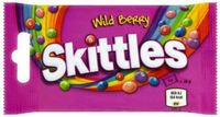 SKITTLES DRAŻE WILD BERRY 38G