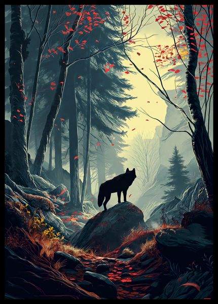 Plakat 42x59,4cm Leśne Echa zdjęcie 2