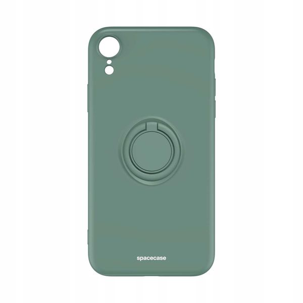 Spacecase Silicone Ring Iphone Xr Dark Green zdjęcie 5