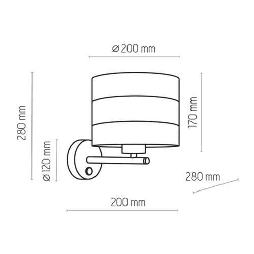 kinkiet tago 3210 tk lighting na Arena.pl