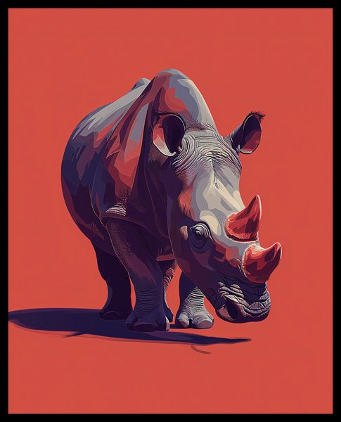 Plakat 40x50cm Marszujący Gigant zdjęcie 2