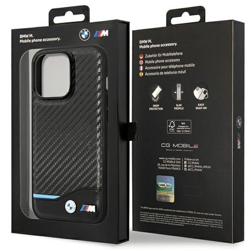 Etui BMW do iPhone 13 Pro Max 6.7"", Czarny na Arena.pl