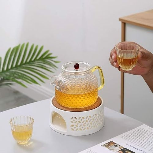Podgrzewacz Do Herbaty Dzbanka Retro Biały na Arena.pl