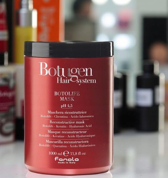 MASKA DO WŁOSÓW ŁAMLIWYCH REKONSTRUUJĄCA FANOLA BOTUGEN BOTOLIFE 1000ML zdjęcie 8