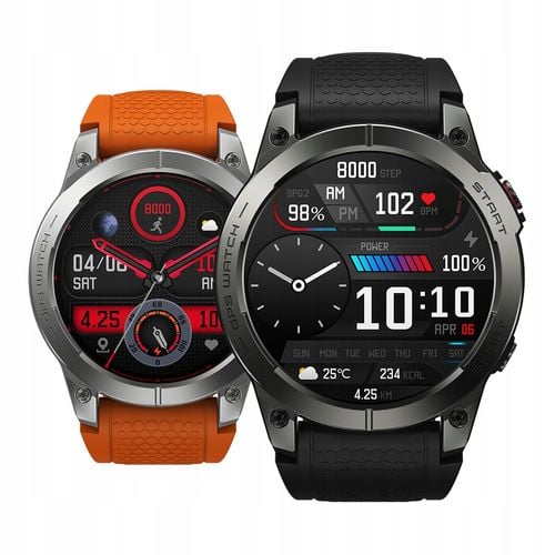 Smartwatch Zeblaze Stratos czerwony na Arena.pl