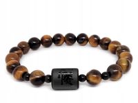 Bransoletka kamień TYGRYSIE OKO znaki zodiaku LEW