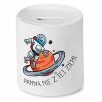 Skarbonka Dla Dziewczyny Nie Z Tej Ziemi Prezent Z Nadrukiem Ze Zdjęciem