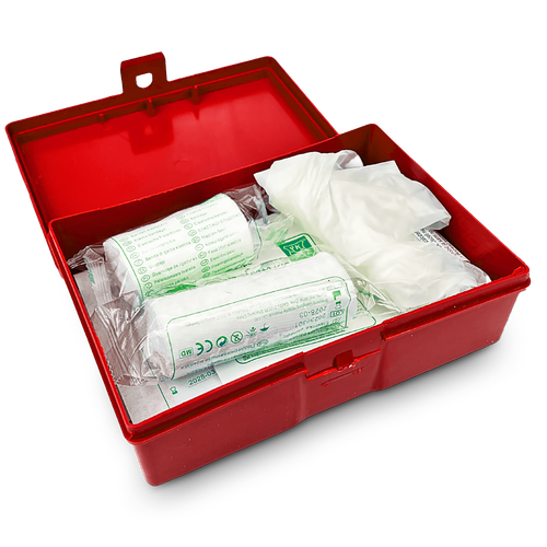 GAŚNICA 1KG APTECZKA LATARKA ZBIJAK DO SZYB NÓŻ DO PASÓW TRÓJKĄT KOC TORBA na Arena.pl