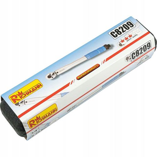 KLUCZ DYNAMOMETRYCZNY 1/4" Z BLOKADĄ 5-25NM CERTYFIKAT KALIBRACJI ETUI CR-V na Arena.pl