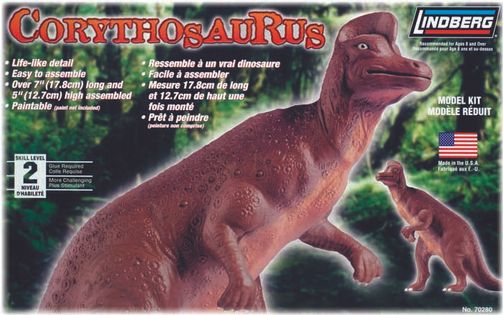 Model Plastikowy Do Sklejania Lindberg (USA) Dinozaur Hadrosaurus/Corythosaurus