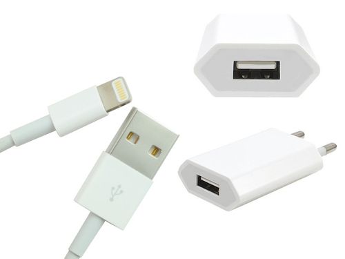 ORYGINALNA ŁADOWARKA APPLE +KABEL iPhone 5 5C 5S 6 na Arena.pl