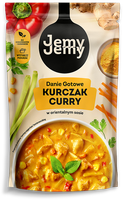 JEMY JEMY KURCZAK CURRY W ORIENTALNYM SOSIE gotowe danie mięsne 360g PROFI