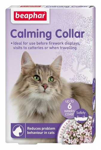 Beaphar CALMING COLLAR KOT - OBROŻA RELAKSACYJNA na Arena.pl