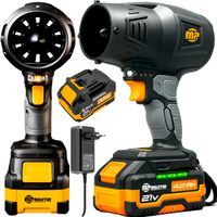Majster Pro MP0083 dmuchawa akumulatorowa Turbo Jet 21V 4Ah 220 km/h