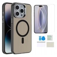 Etui do IPHONE 16 PRO MAX magsafe obudowa matowy kolory + folia ochronna