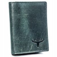 niewielki, pionowy portfel męski - buffalo wild