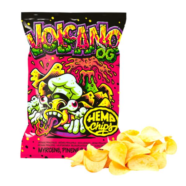 Chipsy konopne Hemp Volcano Cannabis zdjęcie 1