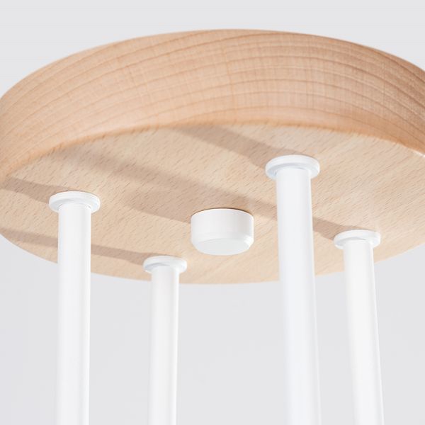 Żyrandol TIMBO 4 biały zdjęcie 8