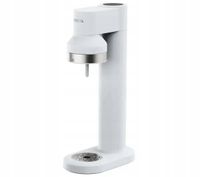 BRITA Saturator sodaTRIO biały z cylindrem CO2, butelką szklaną i izolowaną