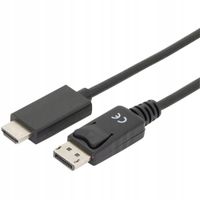 Kabel Digitus AK-340303-020-S HDMI - DisplayPort 2 m
