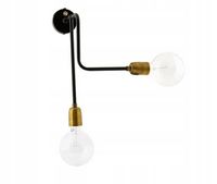 Lampa ścienna House Doctor Molecular czarny metal