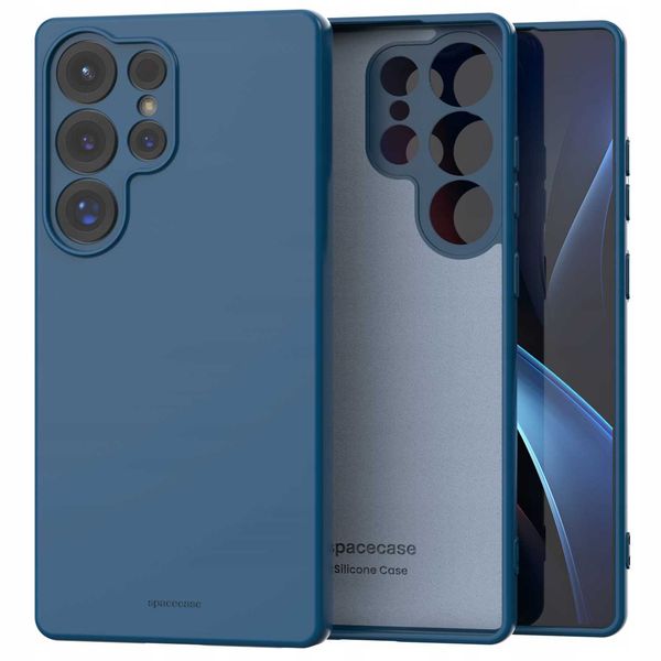 Spacecase Silicone Case 3.0 Galaxy S25 Ultra Blue zdjęcie 2