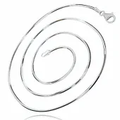 GRUBY OŚMIOKĄTNY ŁAŃCUSZEK ŻMIJKA SNAKE WĄŻ 45CM